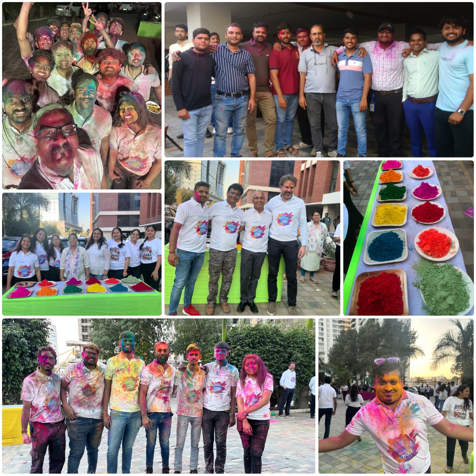 Vcare team on an outdoor recreational trip