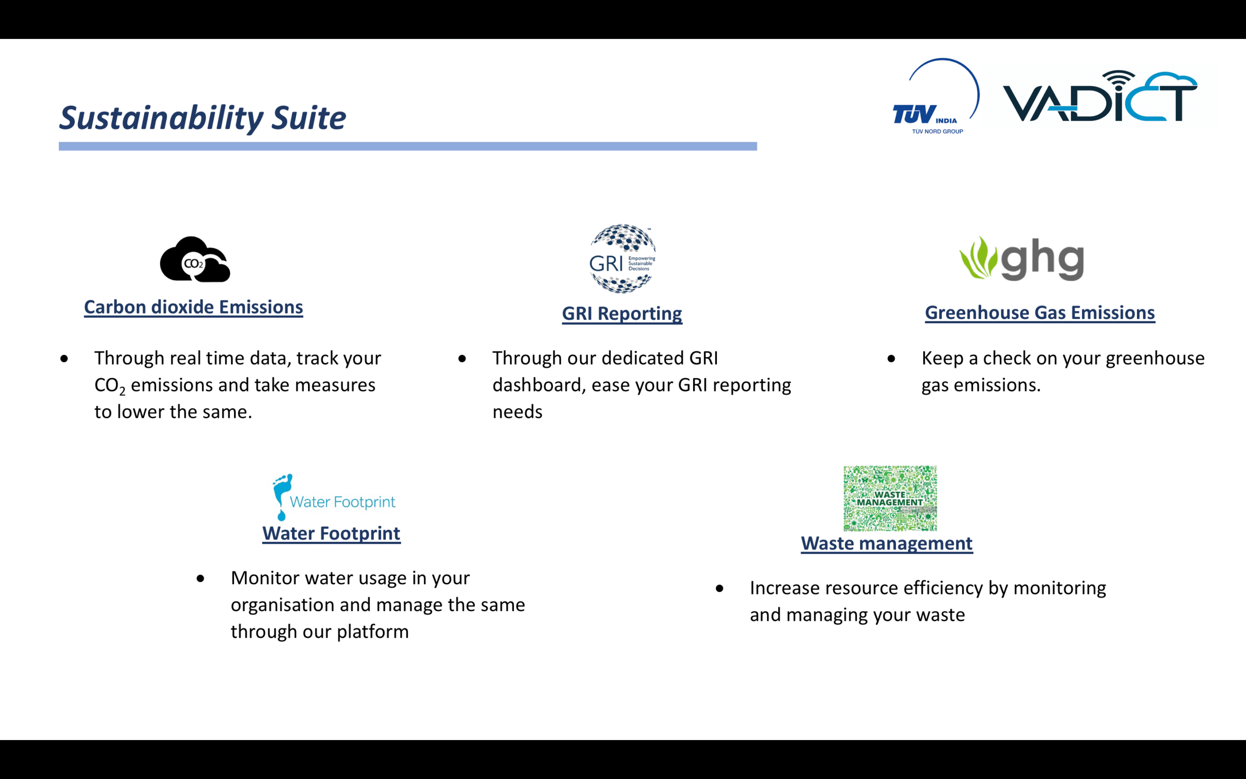 Vadict Sustainability and IIoT Solutions